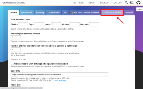 Captcha and proxies