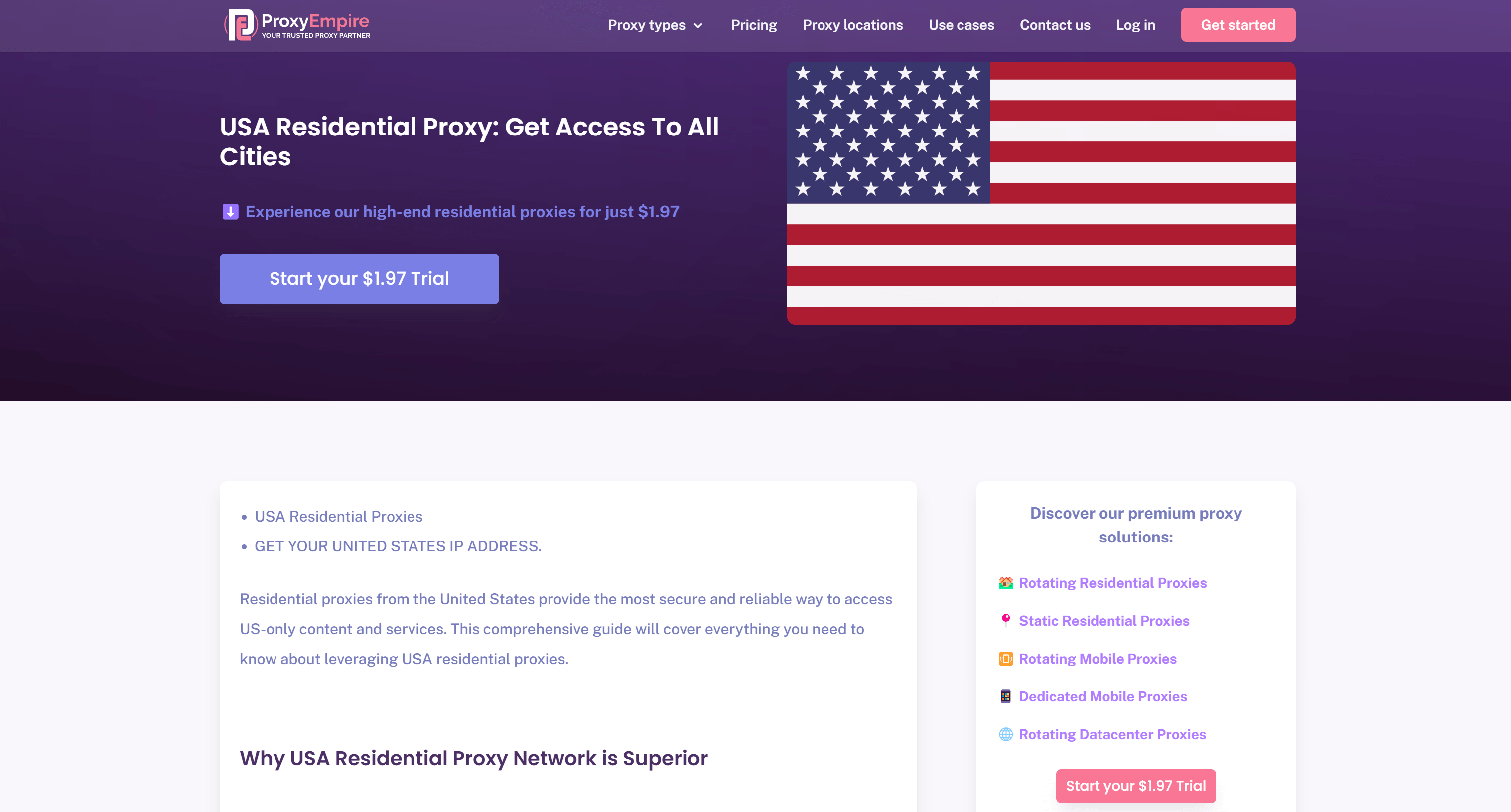 ProxyEmpire USA proxies