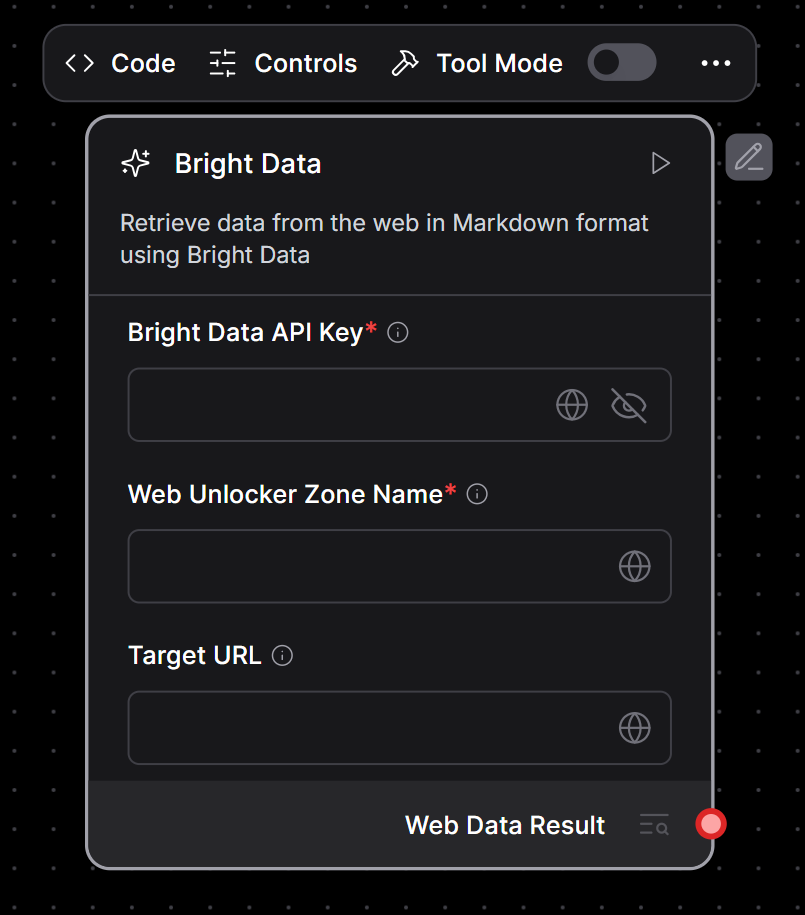 El nuevo componente Bright Data