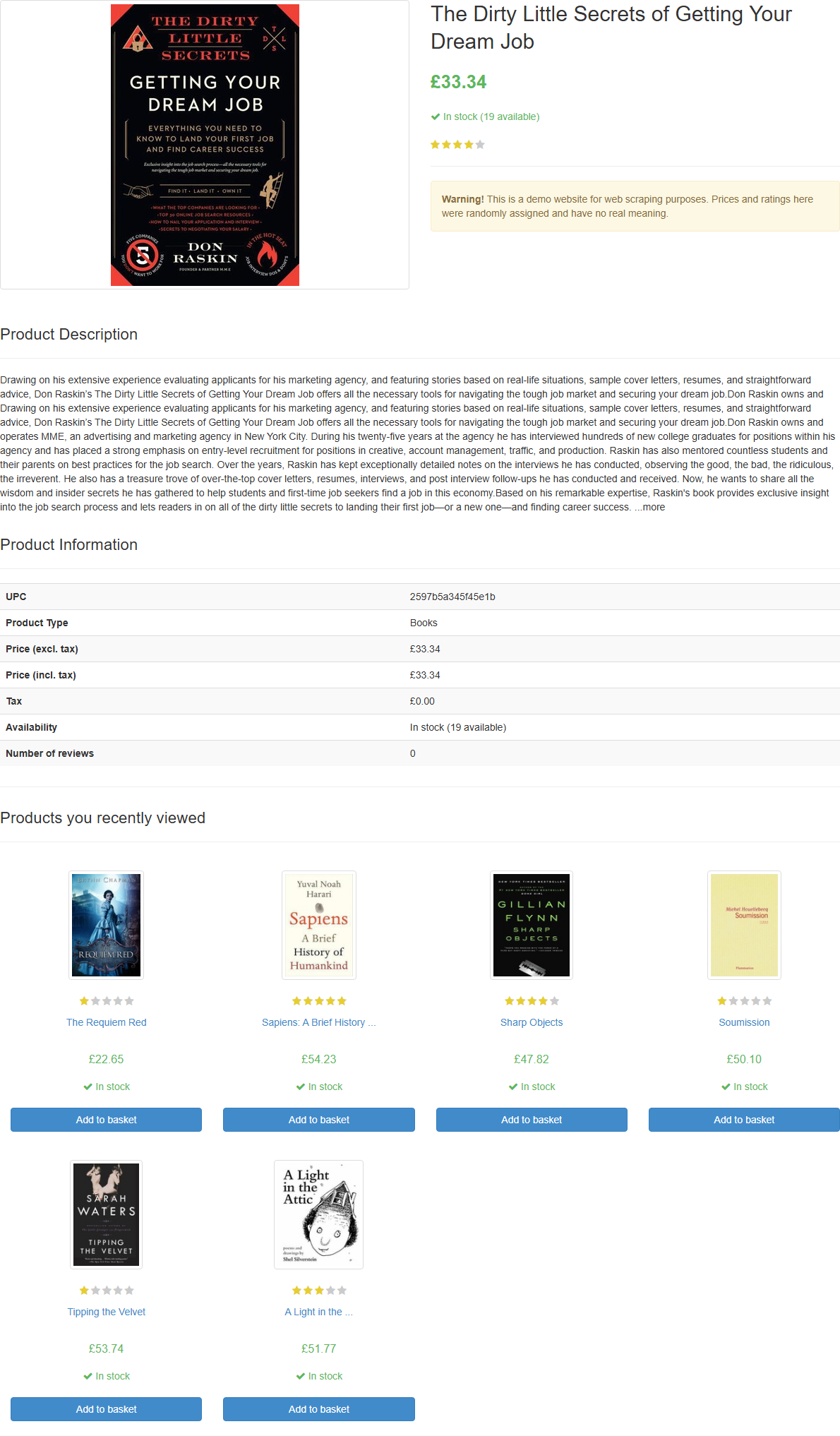 La captura de pantalla en product_page.png