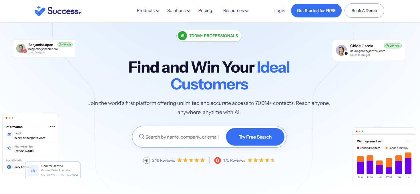 Success.ai website