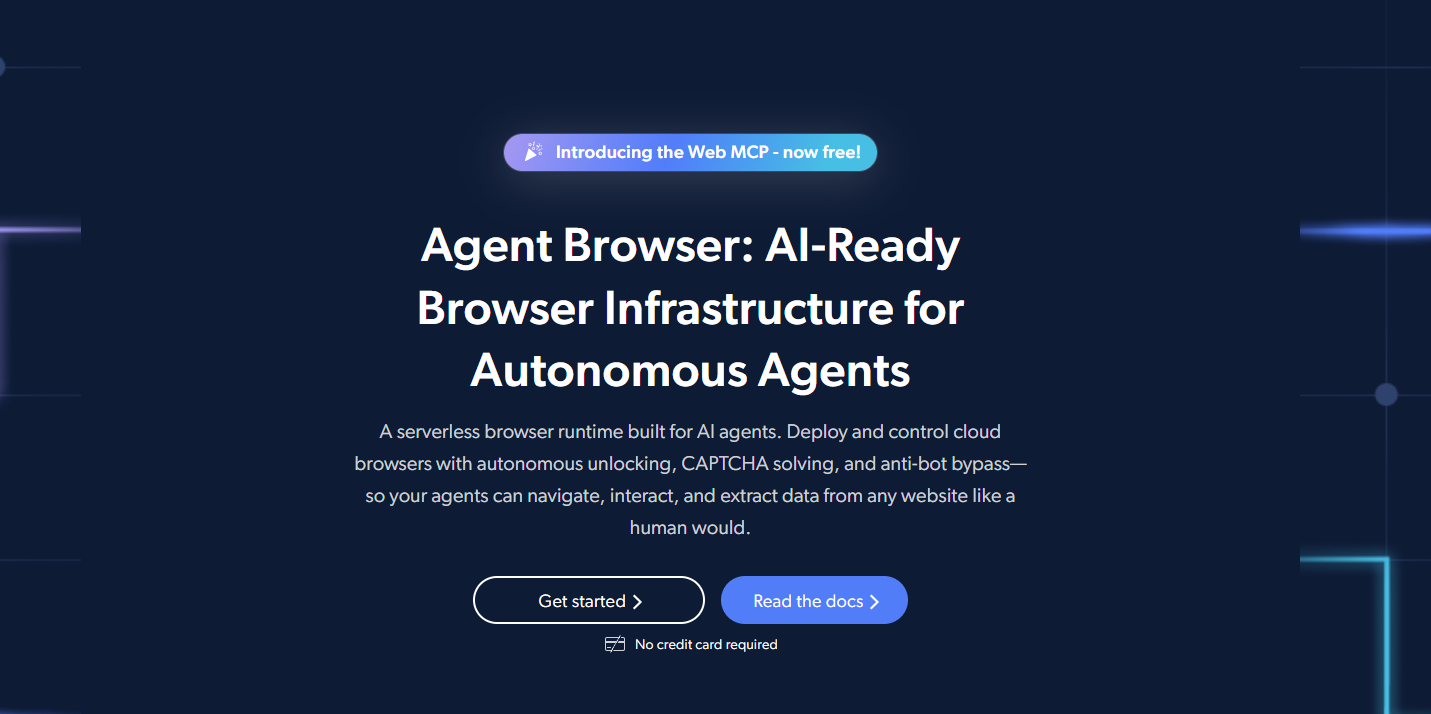 Bright Data's Agent Browser