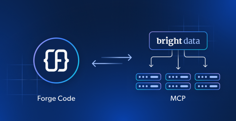 Forge Code with Bright Data Web MCP for AI Terminal