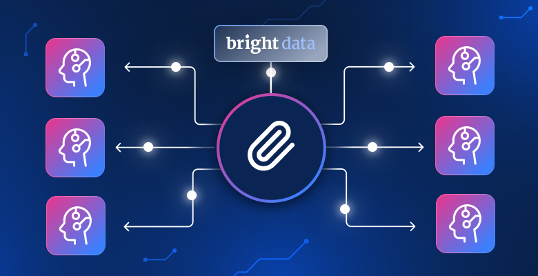 Paperclip Teams of AI Agents with Bright Data